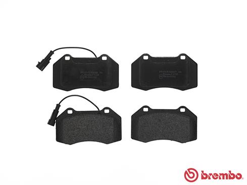 A.B.S. P 23 139 BREMBO Bremsbelagsatz, Scheibenbremse